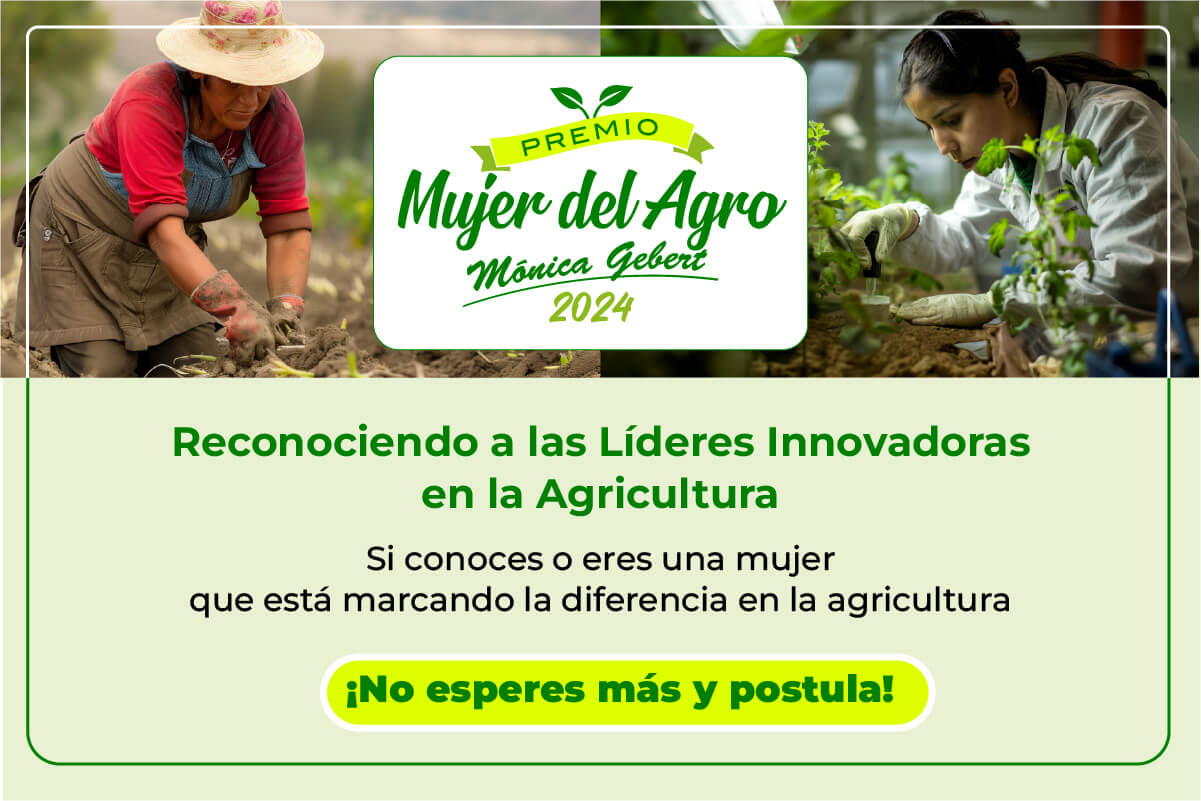 Lee más sobre el artículo Se abren las postulaciones para el premio “Mujer del Agro Mónica Gebert 2024”